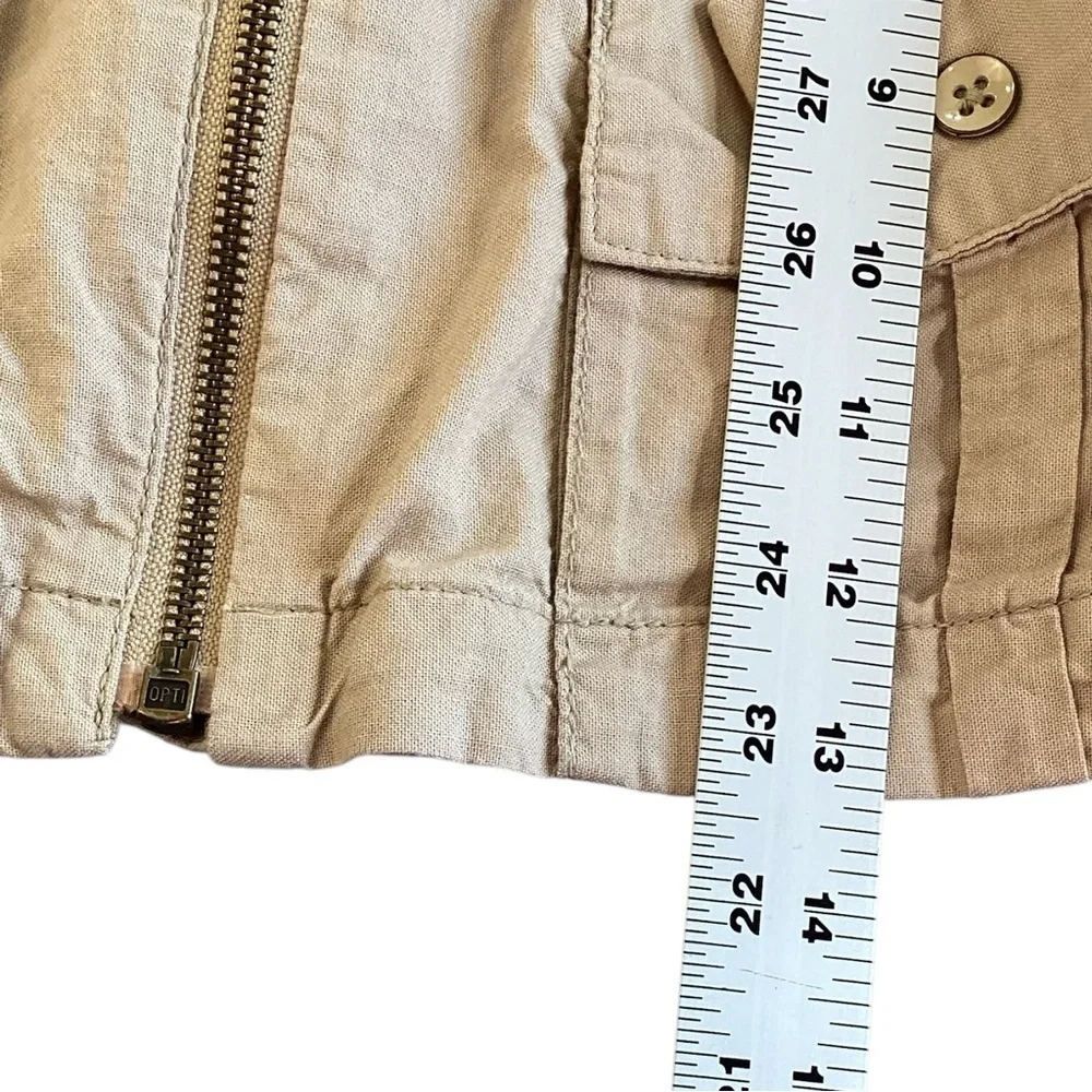 Old Navy Safari Cargo Vest Rolled Oats Color‎ Size 18-24 Months Style 967628